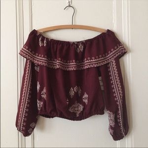 Charlotte Russe Crop Top